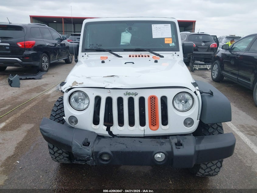 2015 JEEP WRANGLER UNLIMITED VIN: 1C4BJWDG8FL640934