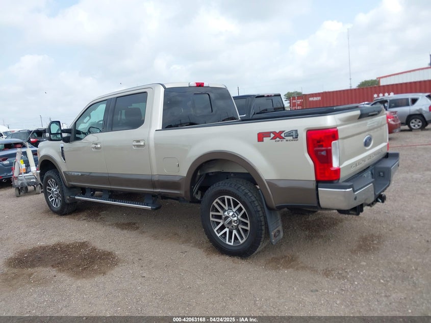 2017 FORD F-250 LARIAT - 1FT7W2BT1HED65091