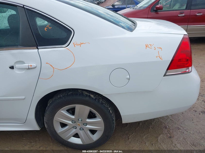 2011 CHEVROLET IMPALA VIN: 2G1WF5EK9B1223217