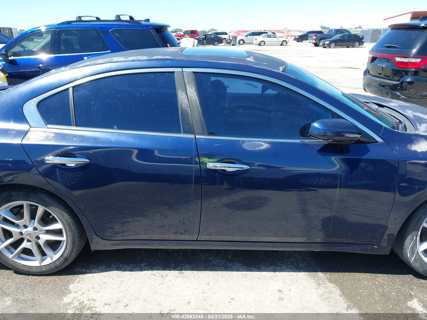2011 NISSAN MAXIMA VIN: 1N4AA5AP1BC838474