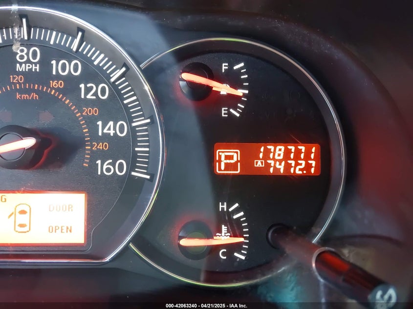 2011 NISSAN MAXIMA VIN: 1N4AA5AP1BC838474