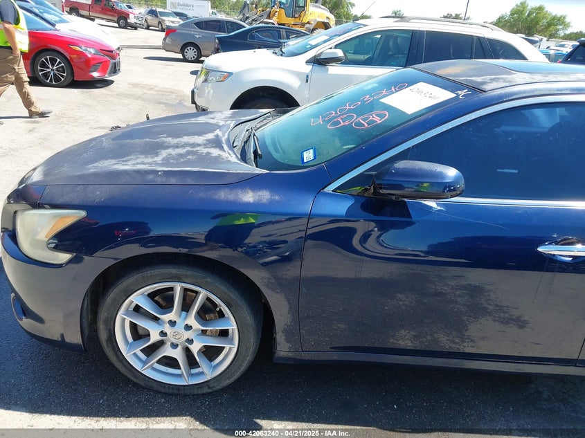 2011 NISSAN MAXIMA VIN: 1N4AA5AP1BC838474