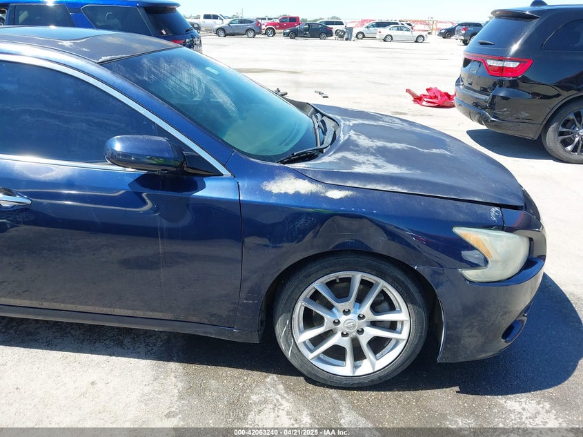 2011 NISSAN MAXIMA VIN: 1N4AA5AP1BC838474