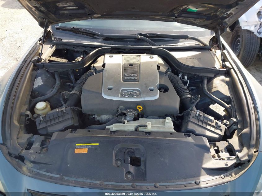 2010 Infiniti G37X VIN: JN1CV6EL5AM151255 Lot: 42063389