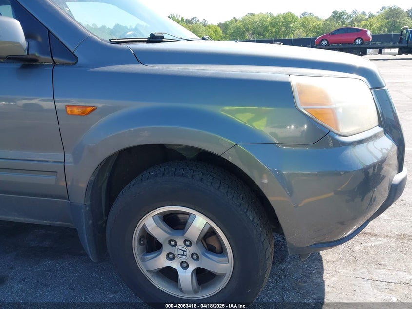 2008 Honda Pilot Ex-L VIN: 5FNYF18598B057446 Lot: 42063418