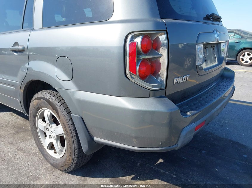 2008 Honda Pilot Ex-L VIN: 5FNYF18598B057446 Lot: 42063418