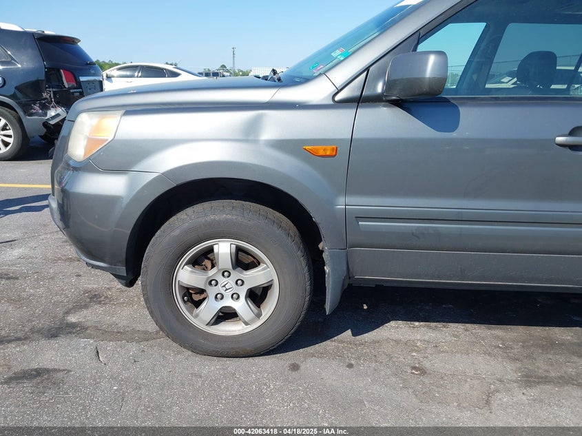 2008 Honda Pilot Ex-L VIN: 5FNYF18598B057446 Lot: 42063418