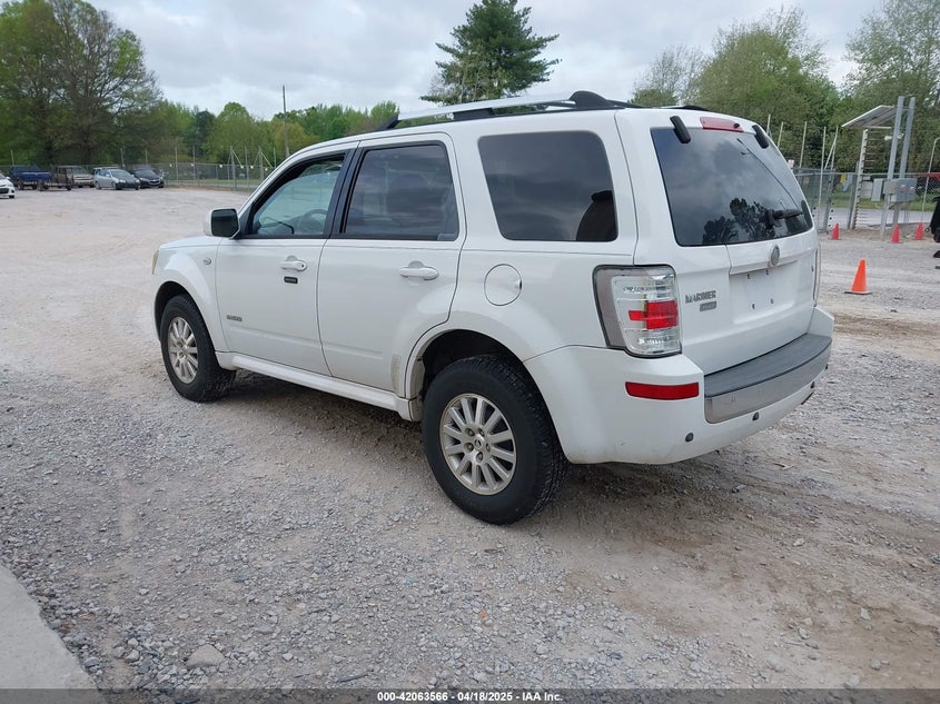 2008 MERCURY MARINER VIN: 4M2CU87118KJ11472