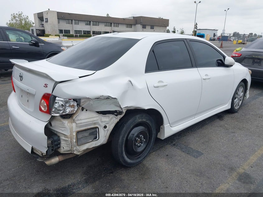 2010 TOYOTA COROLLA VIN: 1NXBU4EE5AZ240272
