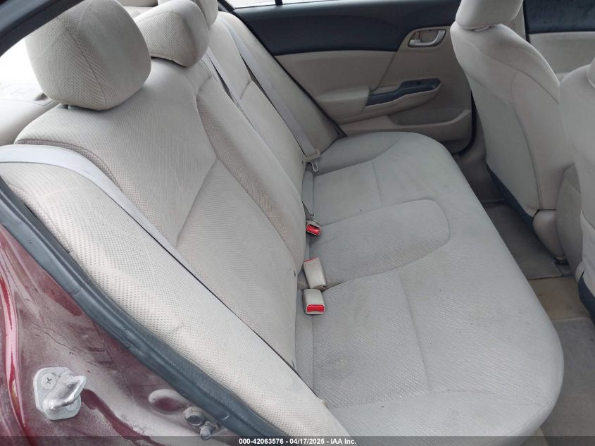 2012 Honda Civic Lx VIN: 19XFB2F54CE023473 Lot: 42063576