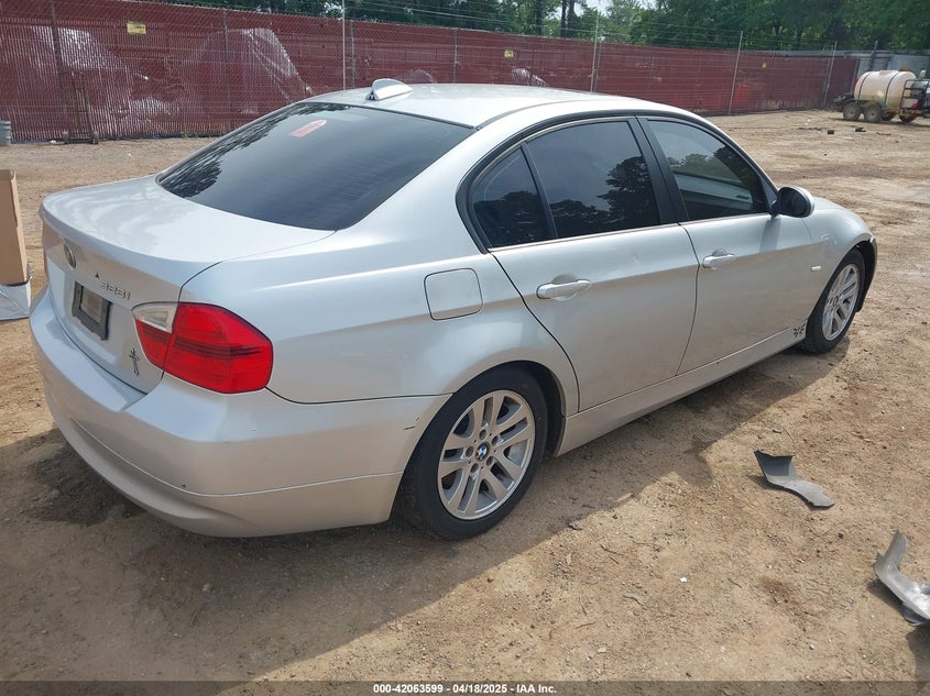 2007 BMW 328I VIN: WBAVA33567PG51582