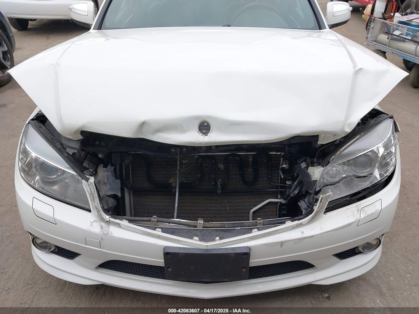 2009 MERCEDES-BENZ C VIN: WDDGF56X89R063778