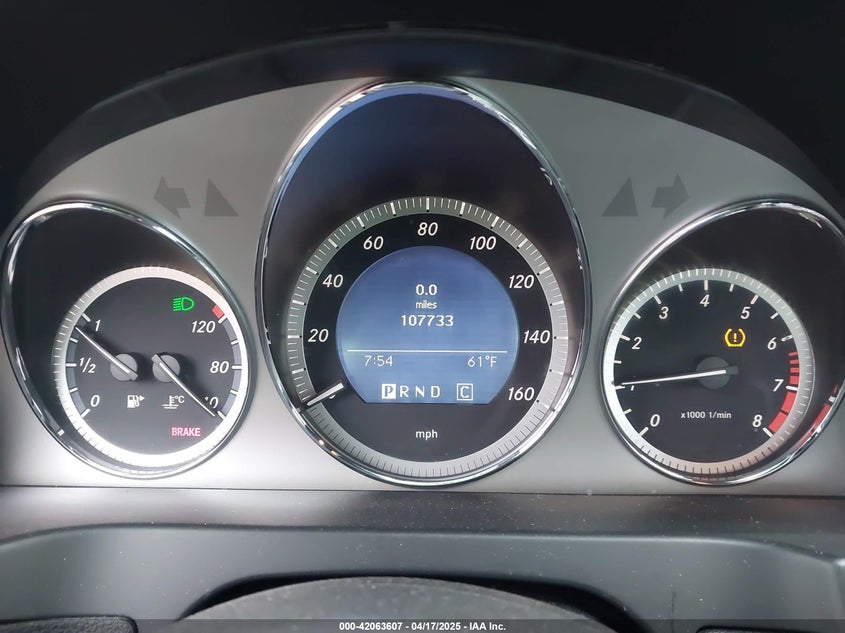 2009 MERCEDES-BENZ C VIN: WDDGF56X89R063778
