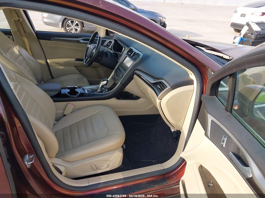2016 FORD FUSION ENERGI VIN: 3FA6P0PU4GR230882