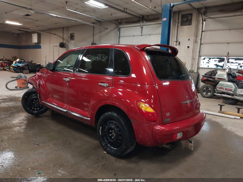 2004 Chrysler Pt Cruiser Gt red other gasoline 3C8FY78G54T204541 photo #4