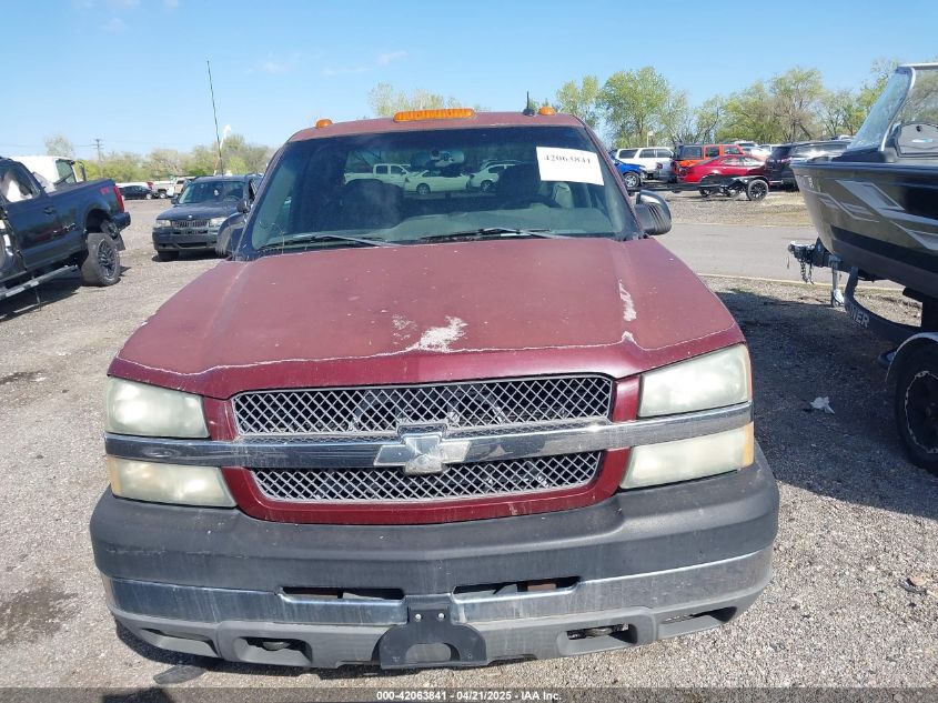 2003 Chevrolet Silverado 3500 Ls/Lt VIN: 1GCJC39103E160203 Lot: 42063841