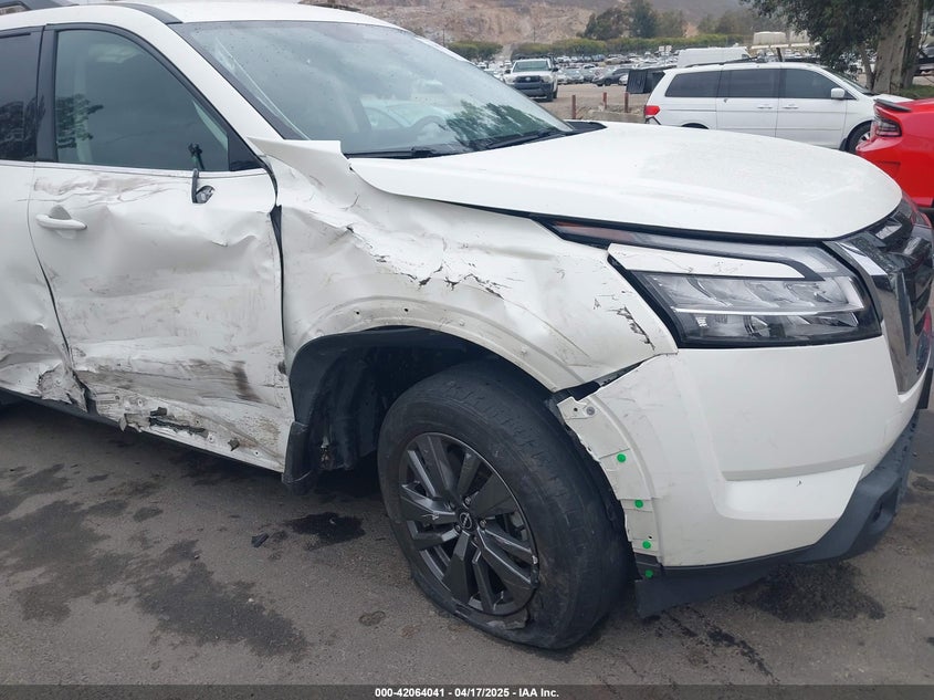 2022 NISSAN PATHFINDER SV - 5N1DR3BA9NC256170