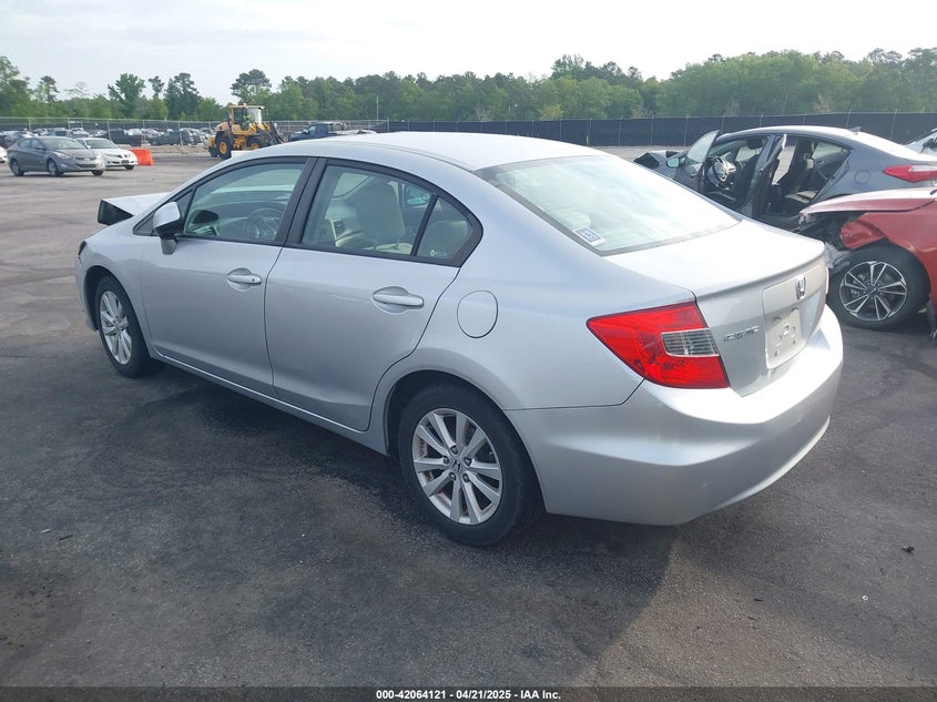 2012 HONDA CIVIC VIN: 19XFB2F81CE098044