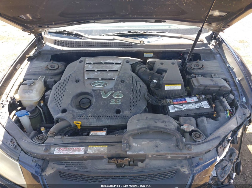 2008 HYUNDAI SONATA VIN: 5NPEU46F48H304380