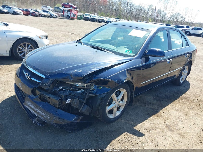 2008 HYUNDAI SONATA VIN: 5NPEU46F48H304380