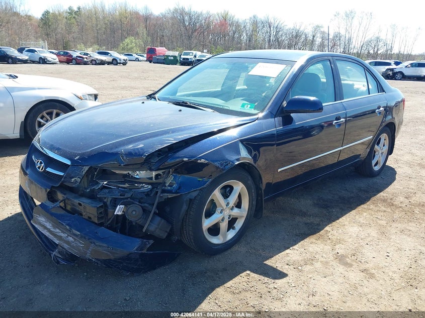 2008 HYUNDAI SONATA VIN: 5NPEU46F48H304380