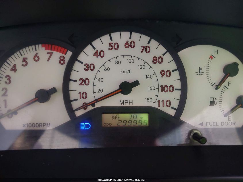 2003 Toyota Corolla S VIN: 1NXBR32E43Z141736 Lot: 42064195