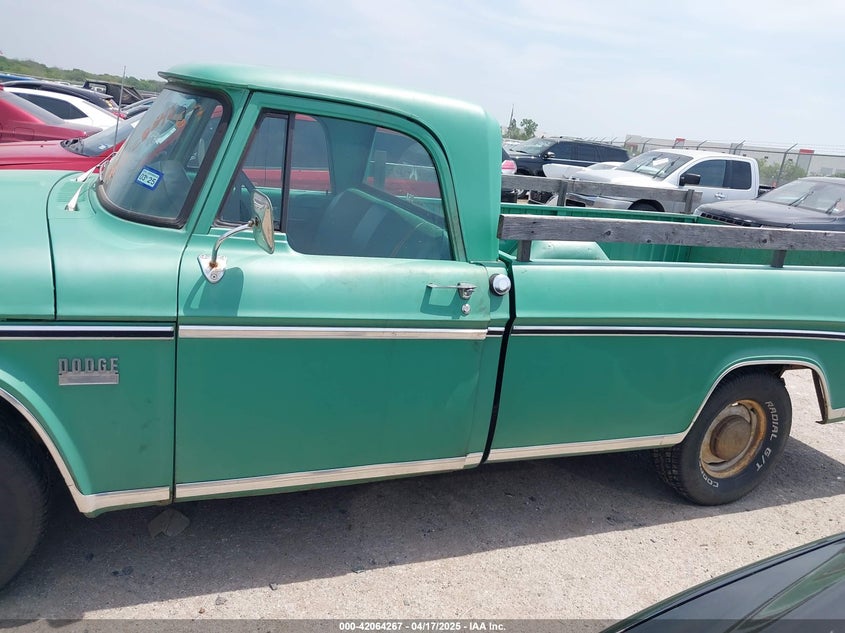 1971 Dodge D100 VIN: D14AE1S353985 Lot: 42064267
