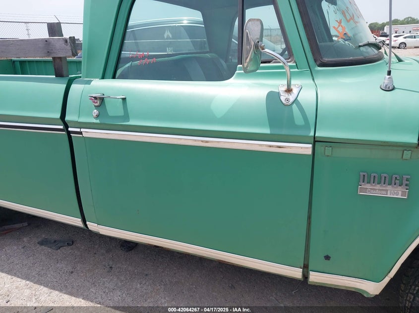 1971 Dodge D100 VIN: D14AE1S353985 Lot: 42064267