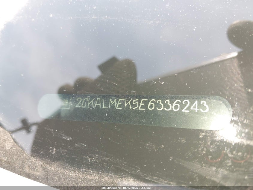 2014 GMC TERRAIN SLE-1 - 2GKALMEK5E6336243