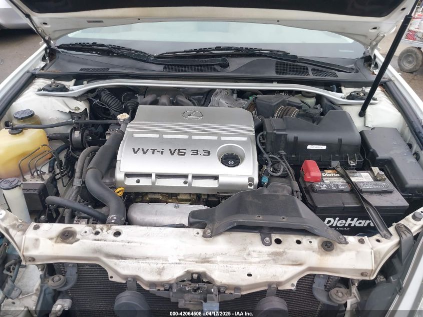 2005 Lexus Es 330 VIN: JTHBA30G055084186 Lot: 42064508