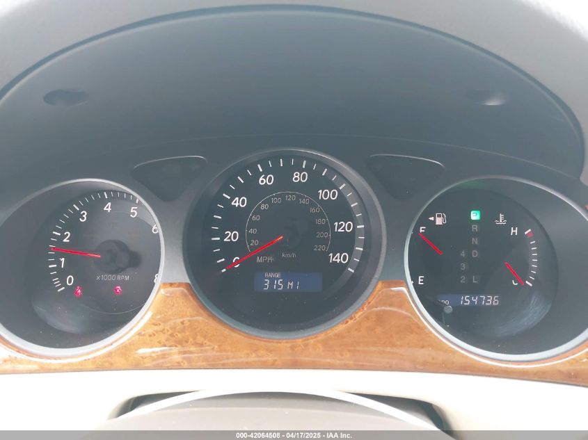 2005 Lexus Es 330 VIN: JTHBA30G055084186 Lot: 42064508