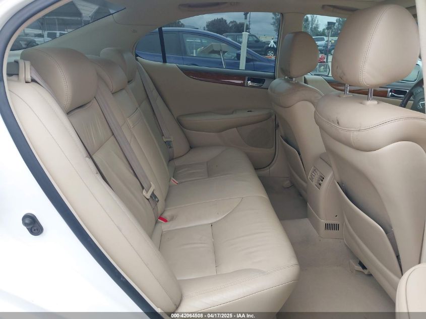 2005 Lexus Es 330 VIN: JTHBA30G055084186 Lot: 42064508