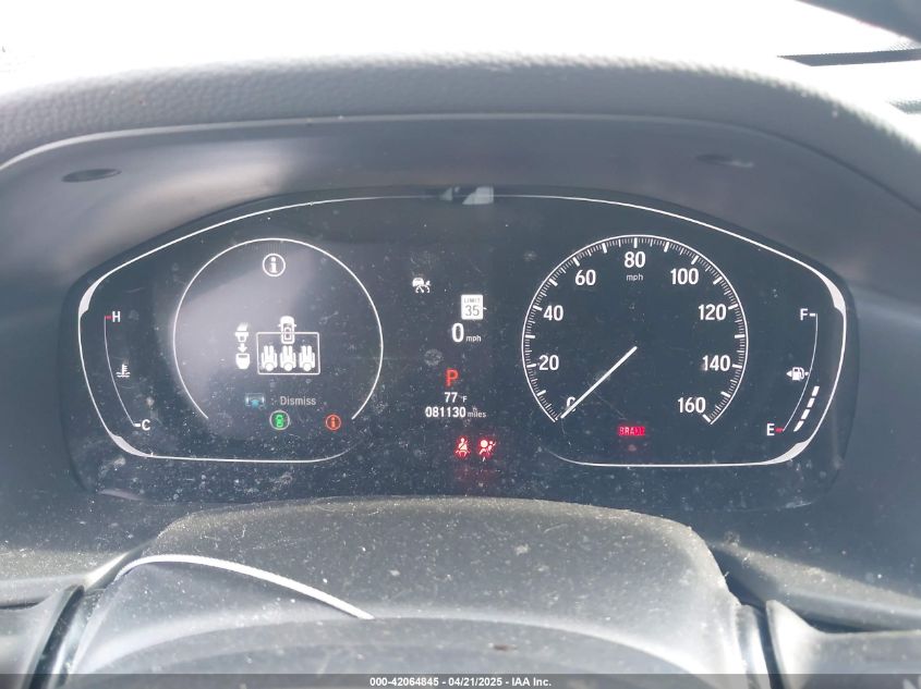 2022 Honda Accord Sport VIN: 1HGCV1F37NA022084 Lot: 42064845