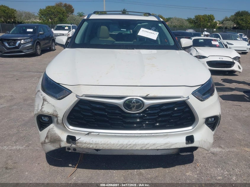 2021 TOYOTA HIGHLANDER XLE - 5TDHZRAH7MS039396