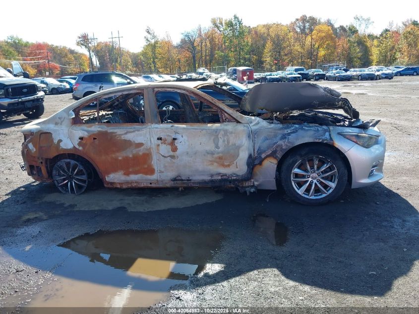 2015 Infiniti Q50 VIN: JN1BV7AR8FM423820 Lot: 42064983