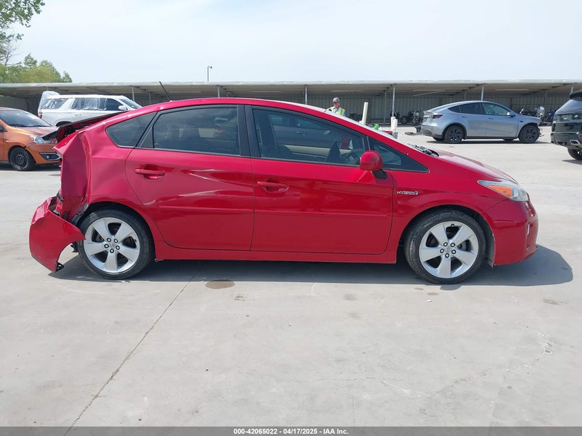 2012 TOYOTA PRIUS VIN: JTDKN3DU8C5499775