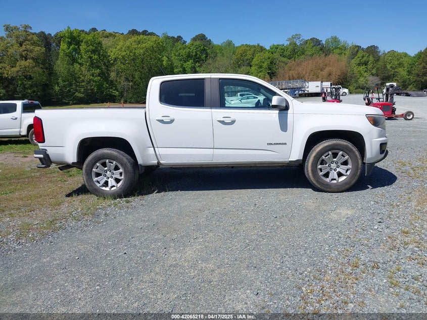 VIN 1GCGSCEN5J1247931 2018 CHEVROLET COLORADO LT