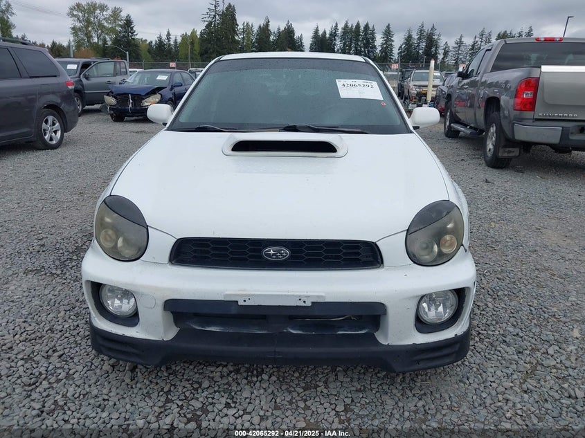 2002 Subaru Impreza Wrx VIN: JF1GD296X2G520406 Lot: 42065292