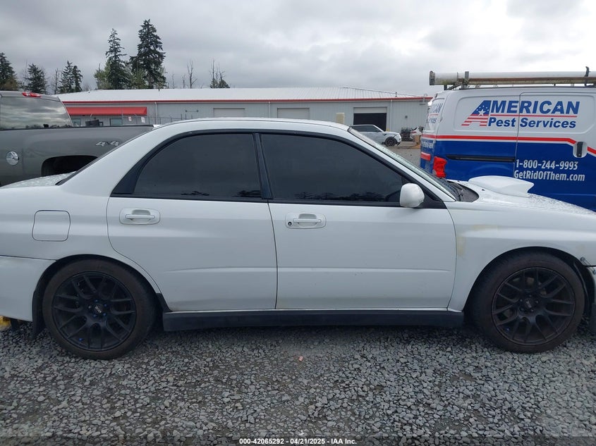 2002 Subaru Impreza Wrx VIN: JF1GD296X2G520406 Lot: 42065292