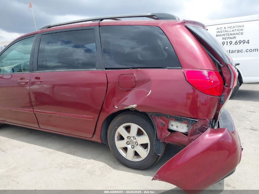 2008 Toyota Sienna Le VIN: 5TDZK23C78S109986 Lot: 42065351