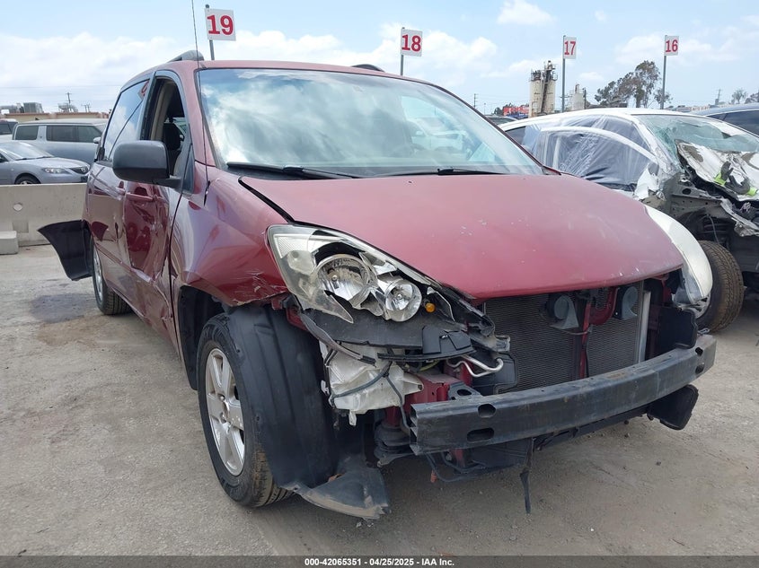 2008 Toyota Sienna Le VIN: 5TDZK23C78S109986 Lot: 42065351