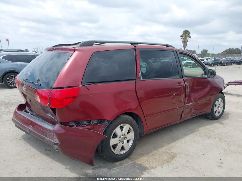 2008 Toyota Sienna Le VIN: 5TDZK23C78S109986 Lot: 42065351