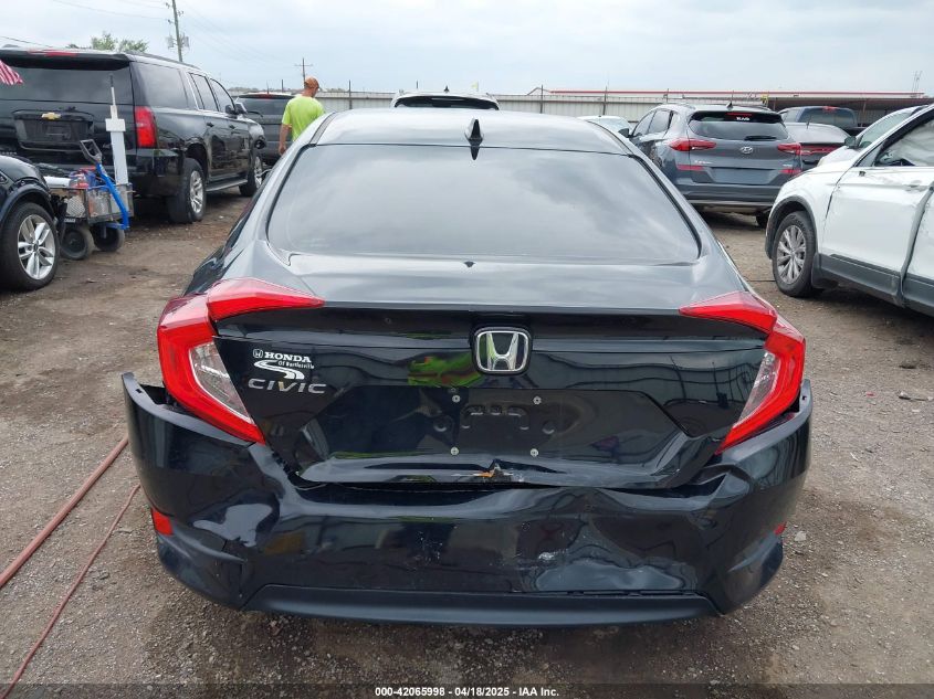2018 Honda Civic Ex VIN: 19XFC2F72JE021815 Lot: 42065998