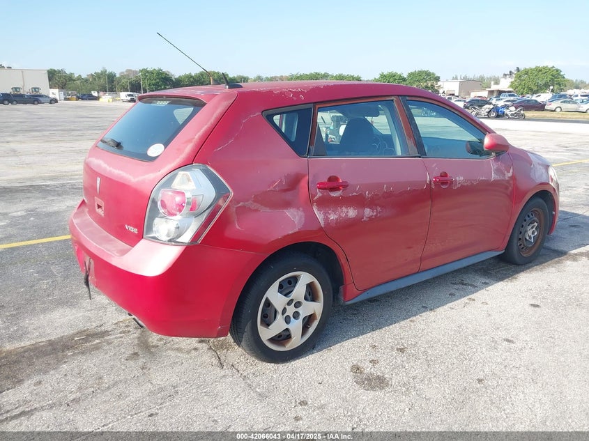 2010 PONTIAC VIBE VIN: 5Y2SP6E87AZ418462