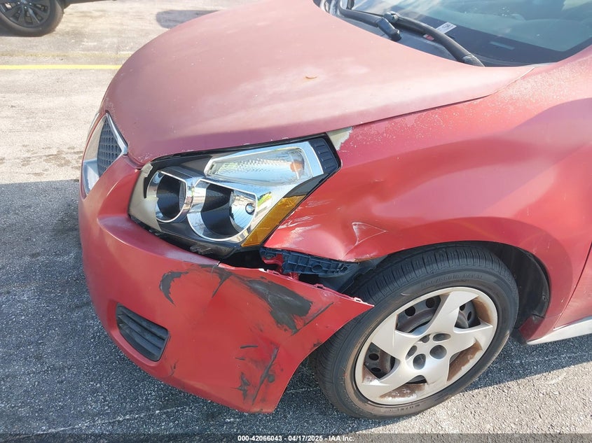 2010 PONTIAC VIBE VIN: 5Y2SP6E87AZ418462