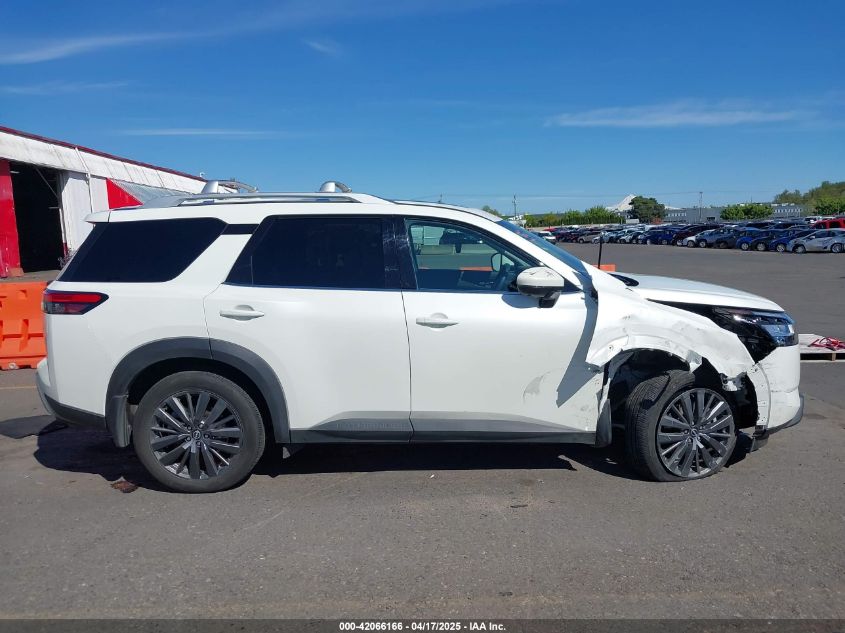 2023 Nissan Pathfinder Sl 4Wd VIN: 5N1DR3CD6PC215328 Lot: 42066166