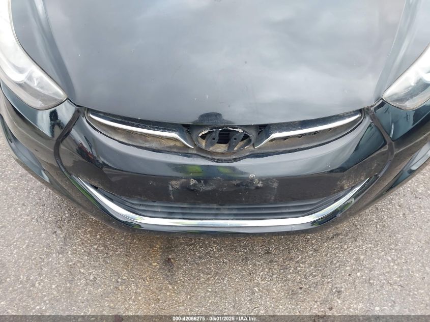 2012 Hyundai Elantra Gls VIN: 5NPDH4AE4CH139907 Lot: 42066275