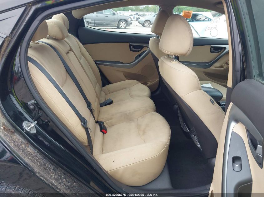 2012 Hyundai Elantra Gls VIN: 5NPDH4AE4CH139907 Lot: 42066275