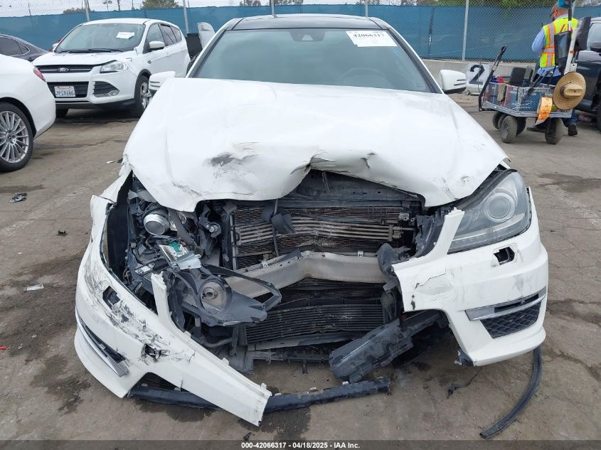 2012 Mercedes-Benz C 63 Amg VIN: WDDGJ7HB3CF808053 Lot: 42066317