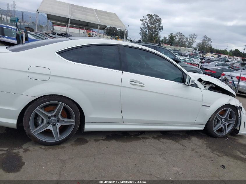 2012 Mercedes-Benz C 63 Amg VIN: WDDGJ7HB3CF808053 Lot: 42066317